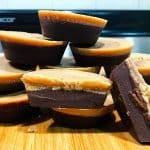 Chocolate almond butter cups