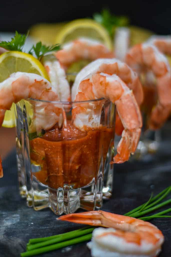 Shrimp Cocktail with Keto Cocktail Sauce