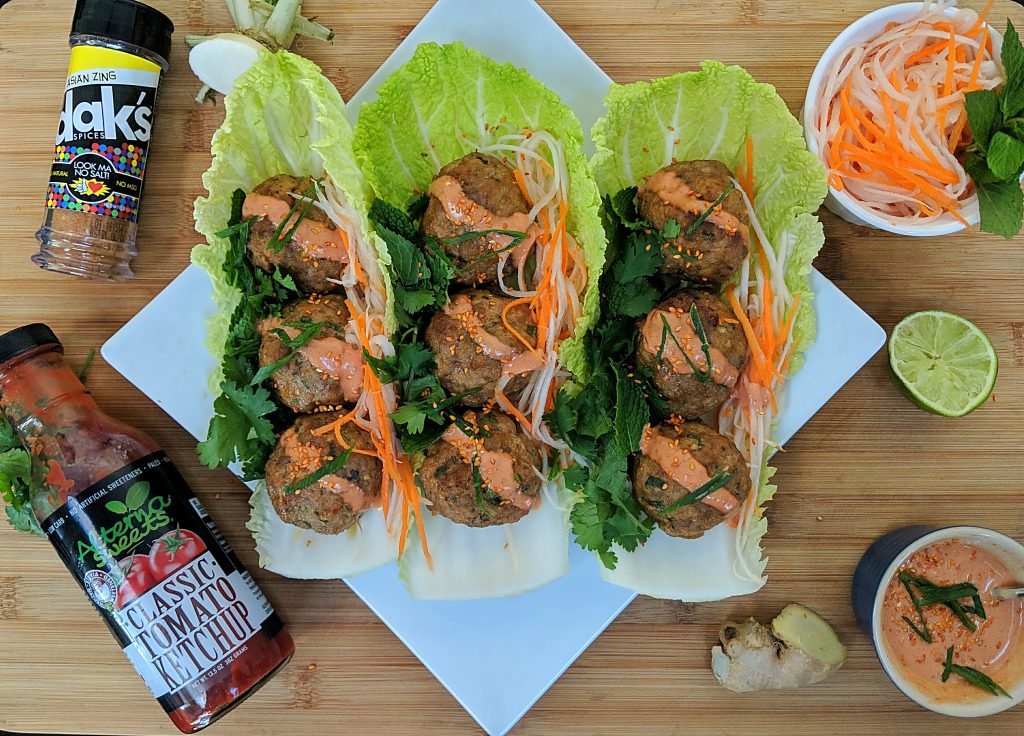 banh mi meatball recipe keto friendly