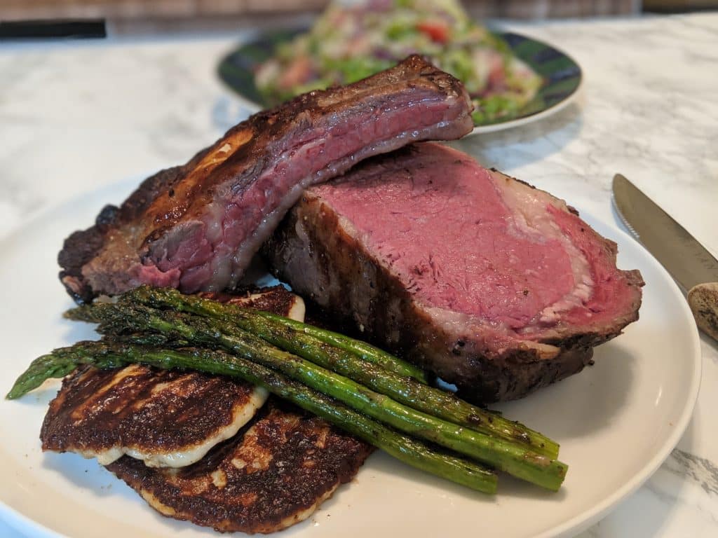 Garlic-Crusted Prime Rib - Kitchen Joy