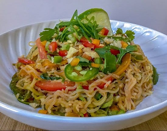 Keto Spicy Thai Noodles