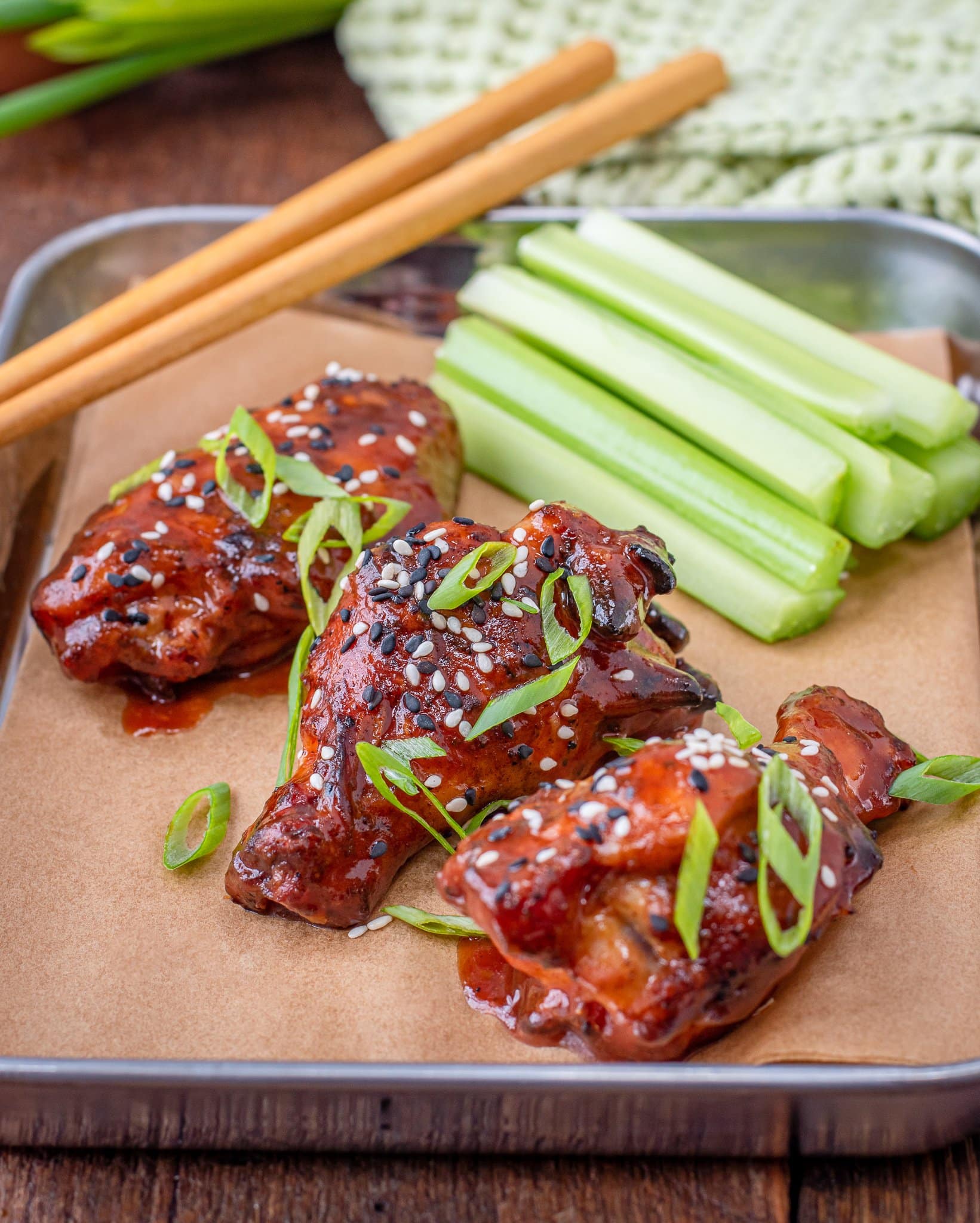 Keto Chicken Wings: Asian Zing Copycat
