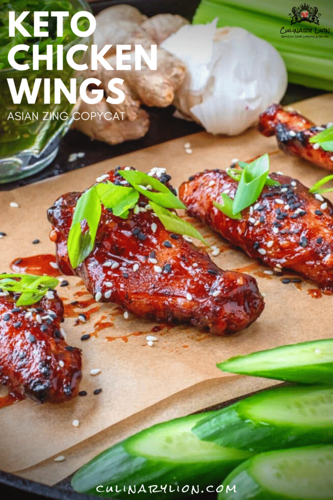 keto chicken wings asian zing flavor