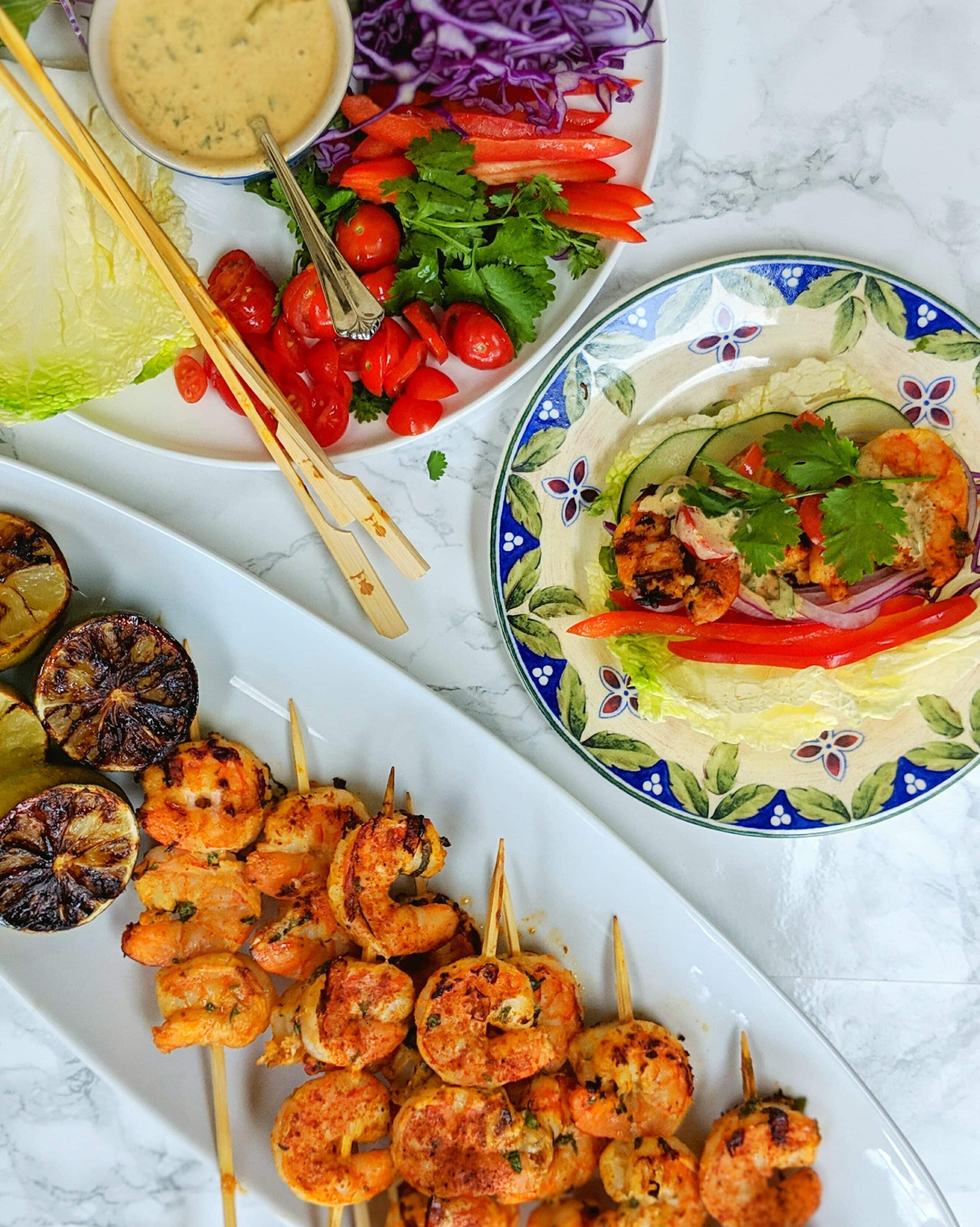 Keto Tandoori Shrimp