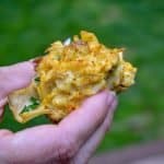 Chesapeake crab stuffed Morel Mushrooms