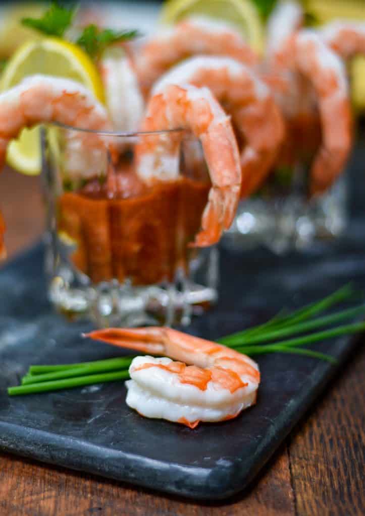 Shrimp Cocktail with Keto Cocktail Sauce