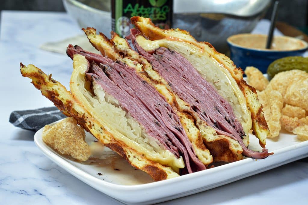 Keto Reuben Chaffle Recipe