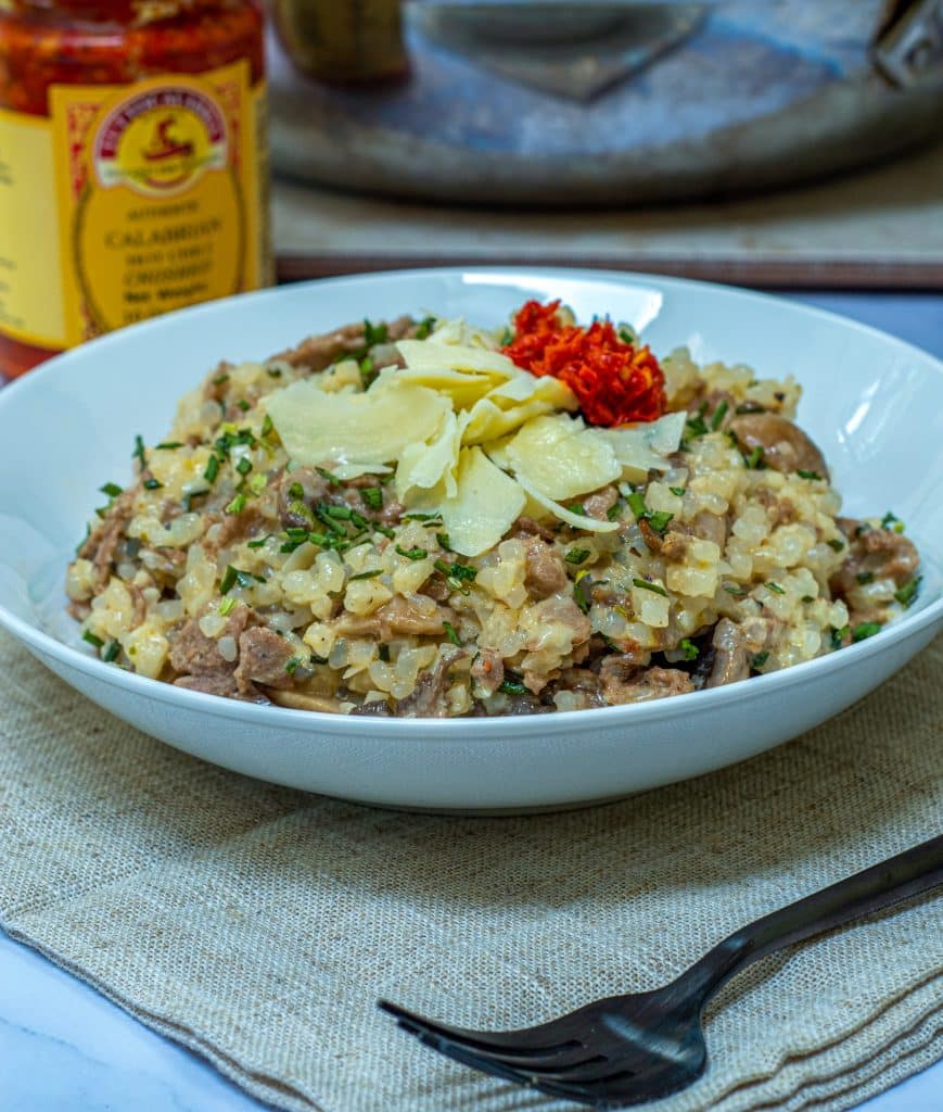 Miracle rice keto cut meal cheesesteak risotto