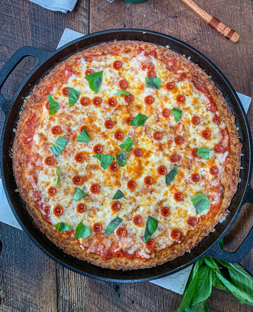 Keto Pan Pizza Crust Recipe