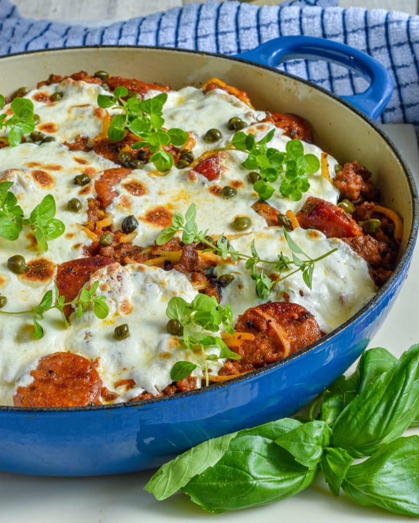 Keto Spaghetti Pie Recipe