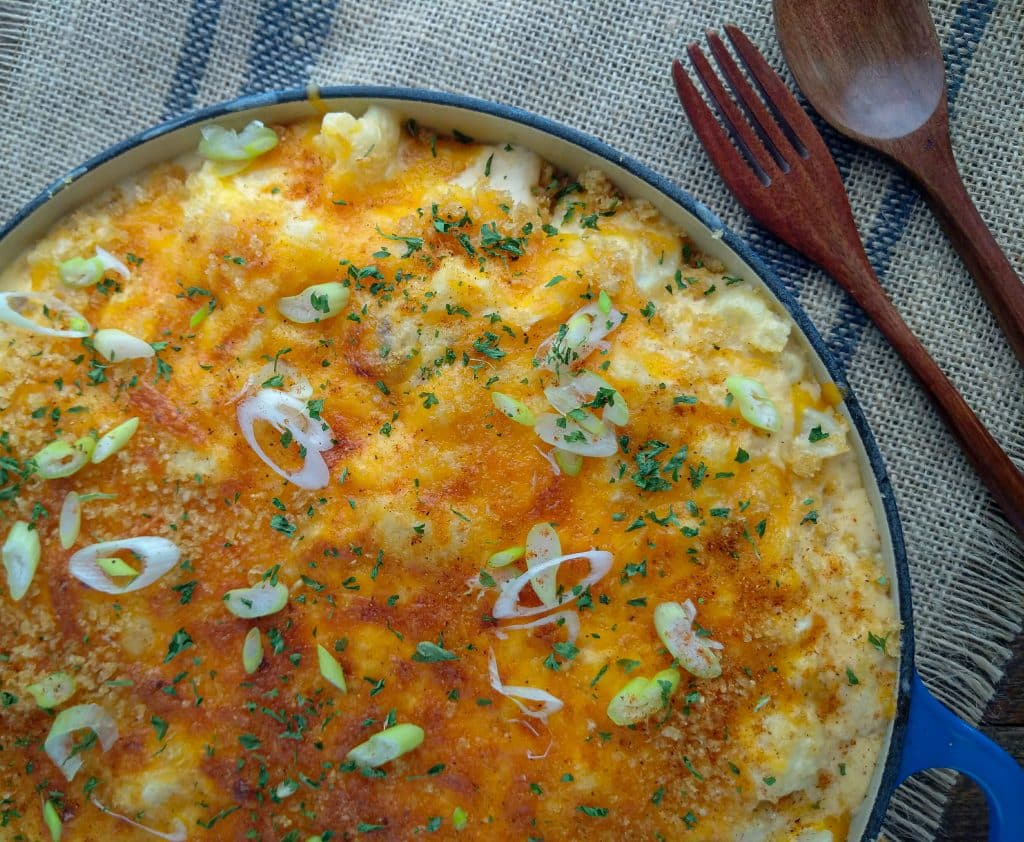Keto Cauliflower Mac and cheese recipe