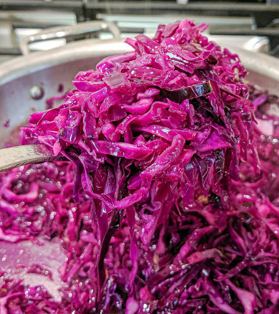 German Style Octoberfest Braised Cabbage