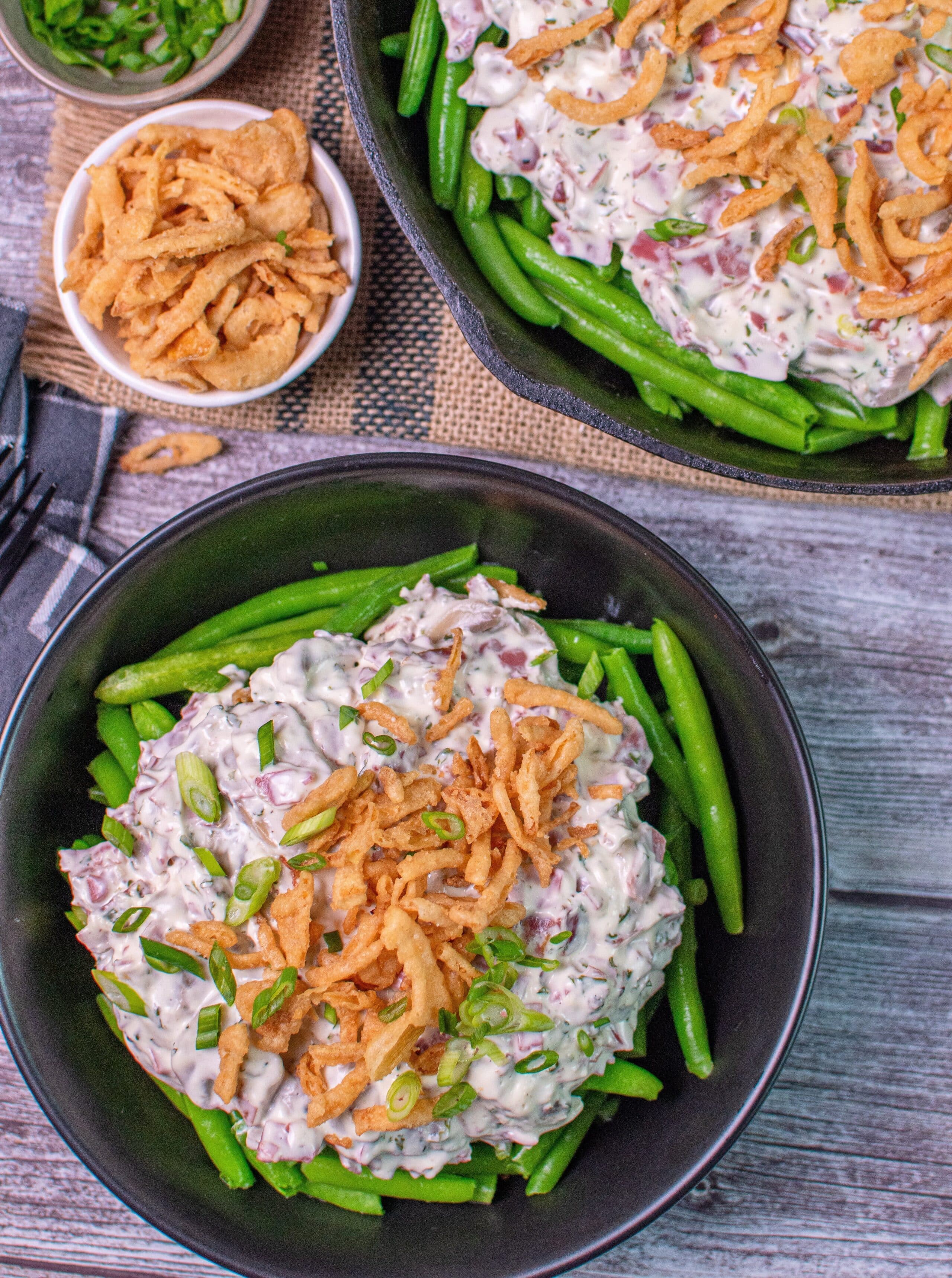 Keto Mashups Cream Chipped Beef Green Bean Casserole Culinary Lion