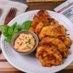 Shrewd Foods Brick oven Pizza flavored Chicken tenders with Calabrian Chile Aioli