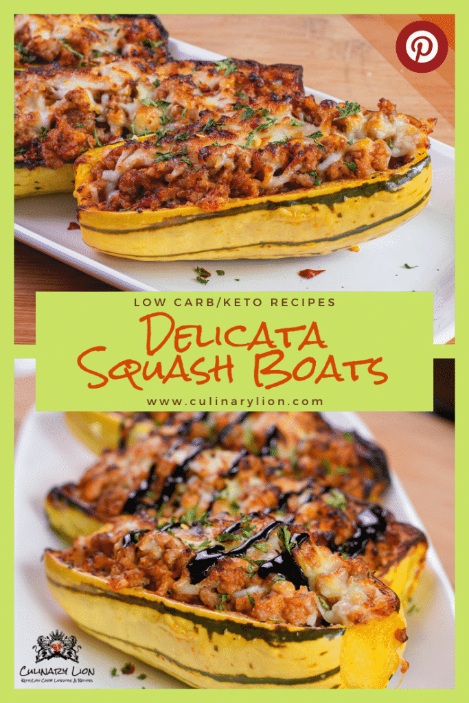 Delicata Squash Boat Pinterest thumbnail