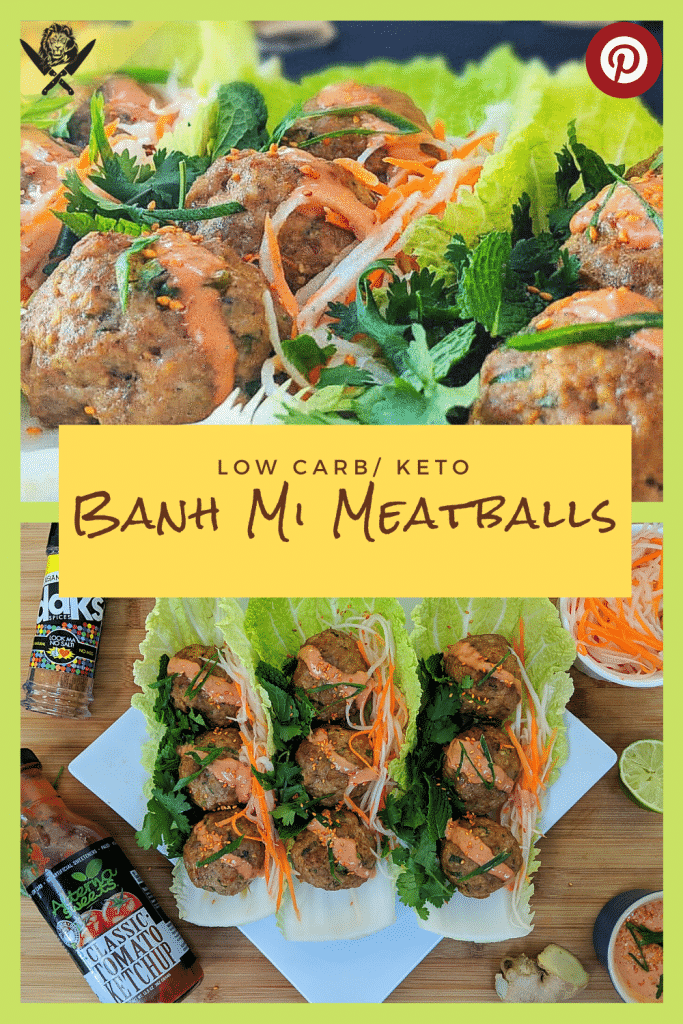 banh mi meatball recipe keto friendly recipe thumbnail