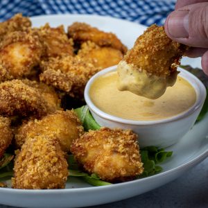 keto copycat chicken nuggets with chick fila dipping sauce