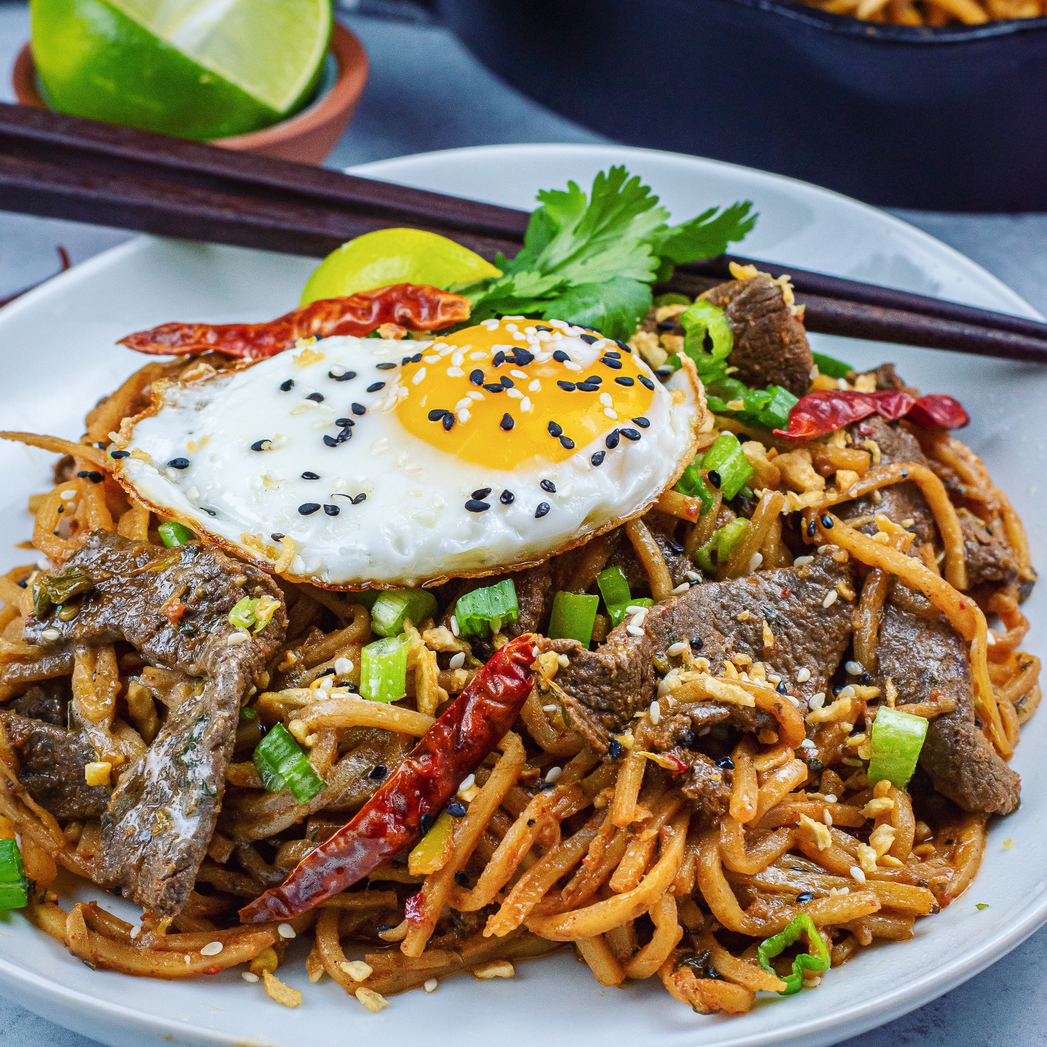 Keto Beef Lo Mein w/ Hearts of Palm Noodles Culinary Lion