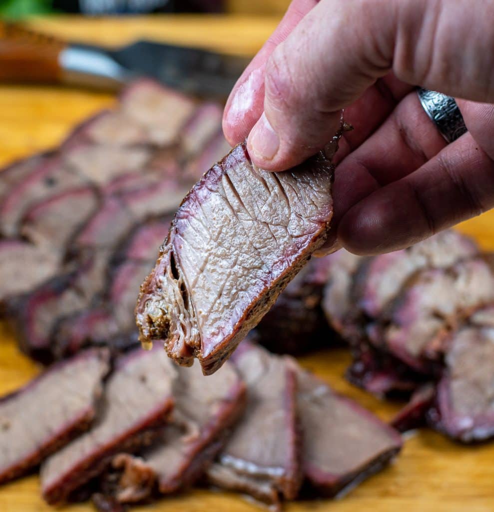 Smoked chuck roast on a camp chef pellet grill