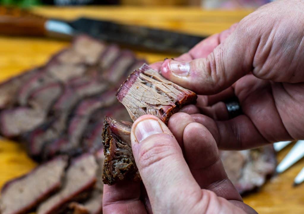 Smoked chuck roast on a camp chef pellet grill