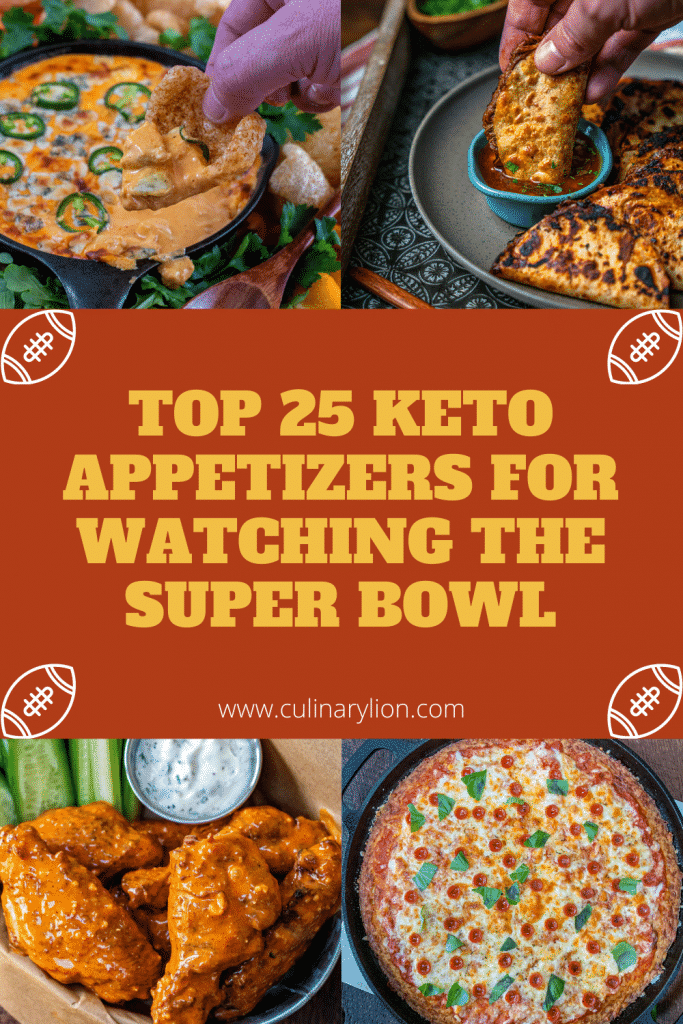 Top 25 Keto Appetizers For Watching the Super Bowl