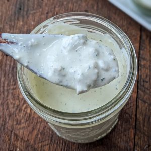 Bleu cheese dressing for keto wings