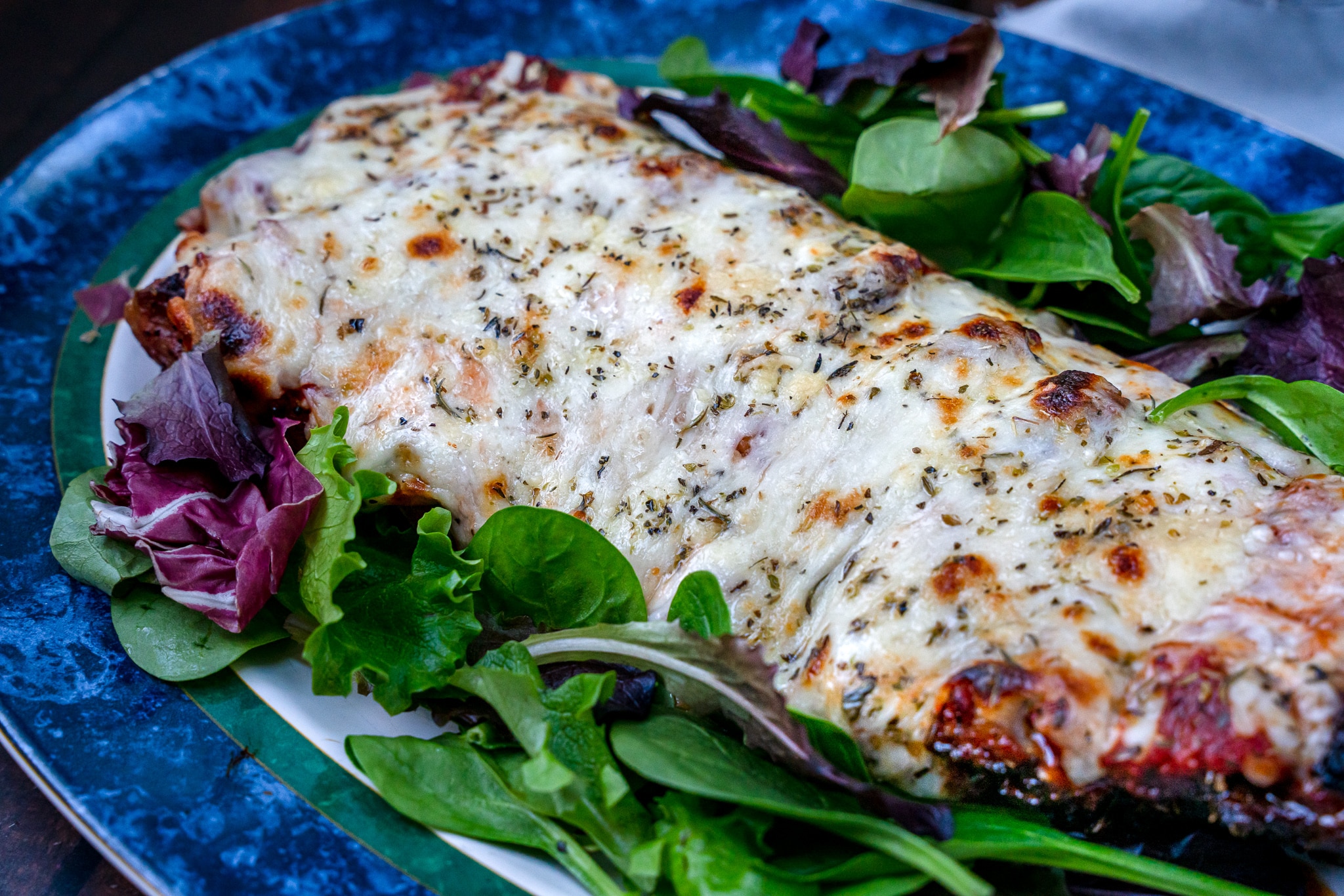 oven baked Italian pork ribs parmesan