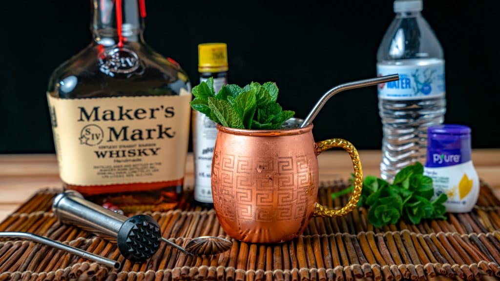 keto mint julep recipe for the Kentucky Derby