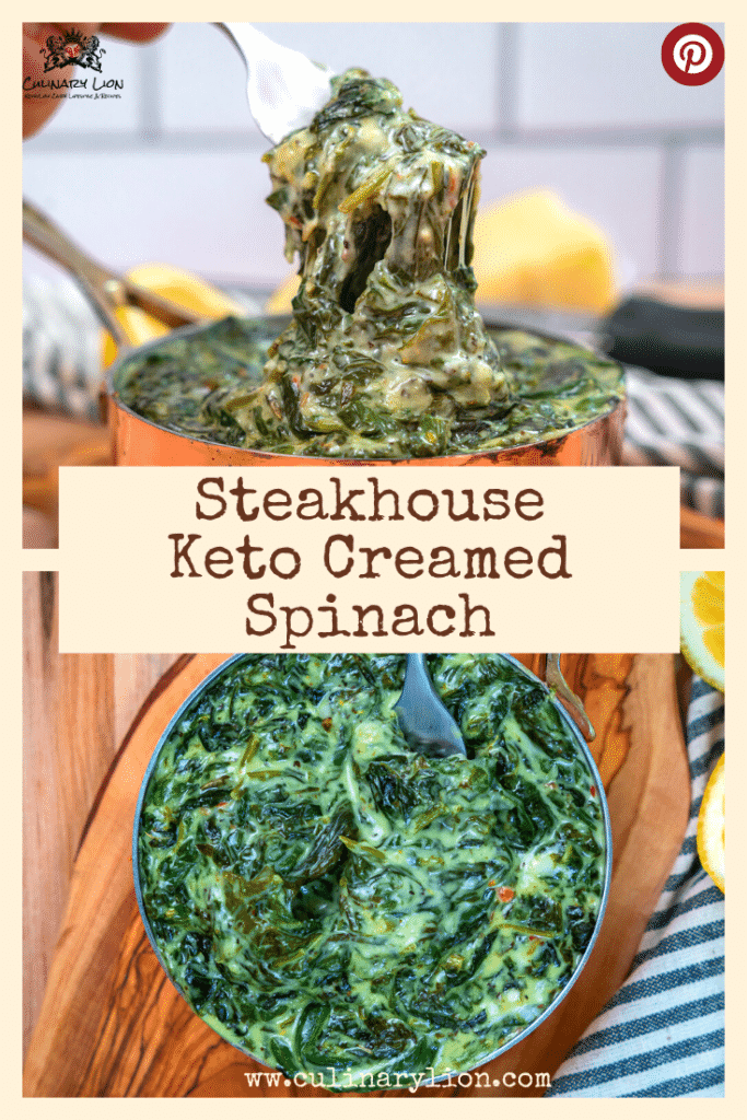Mortons steakhouse copycat keto creamed spinach