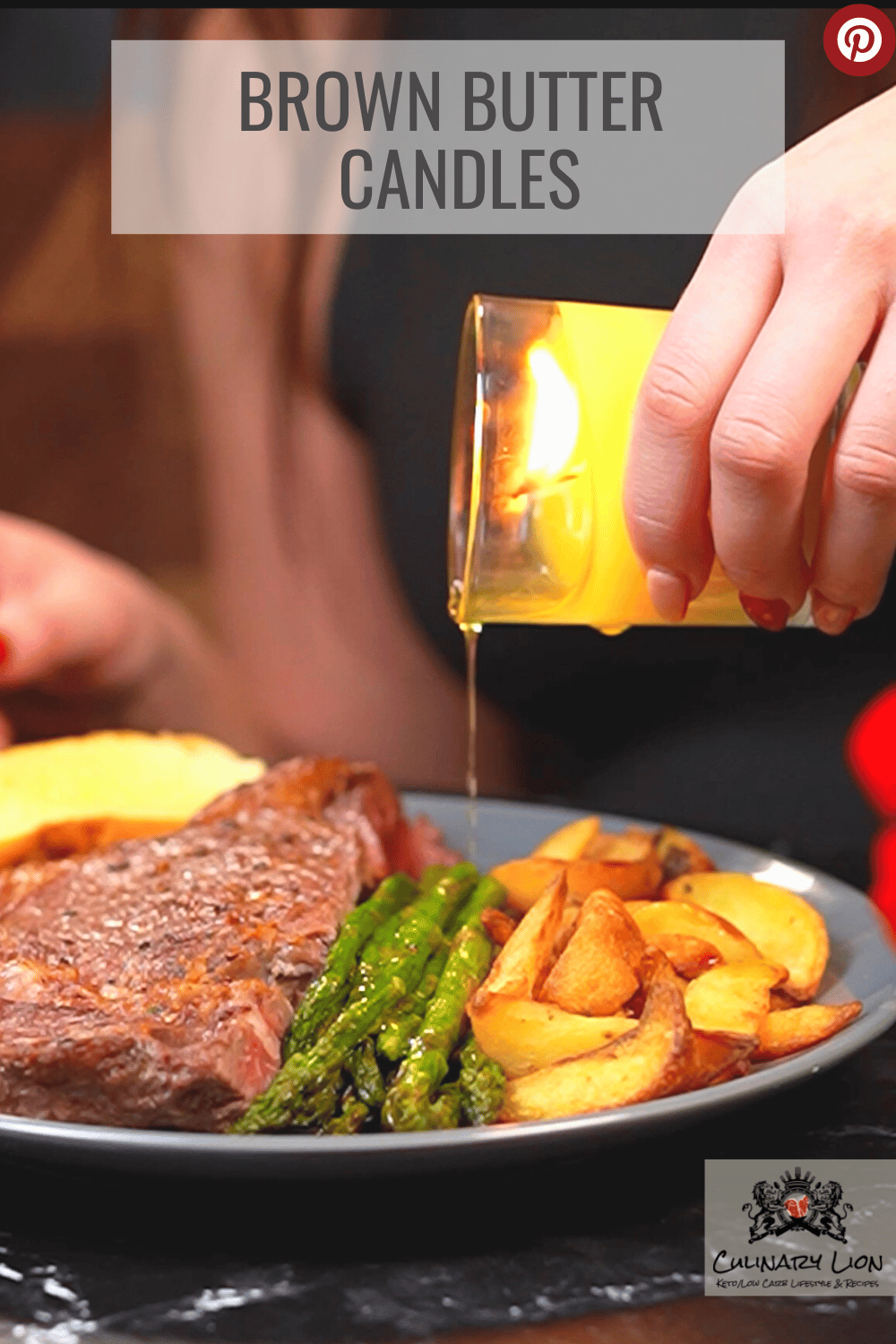 Brown Butter Edible Candles Culinary Lion